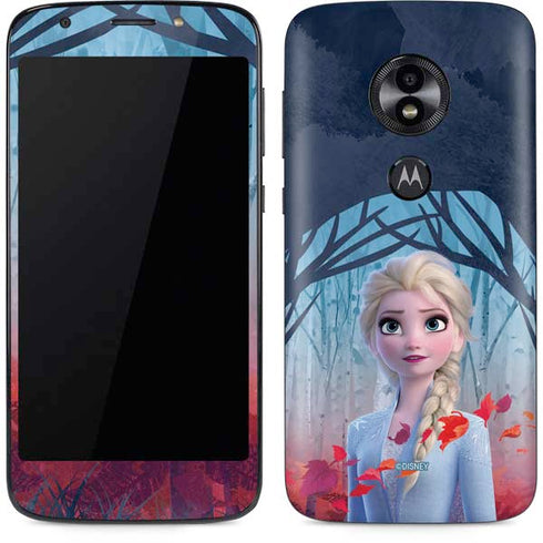 Disney Frozen II Elsa Moto E5 Play Skin